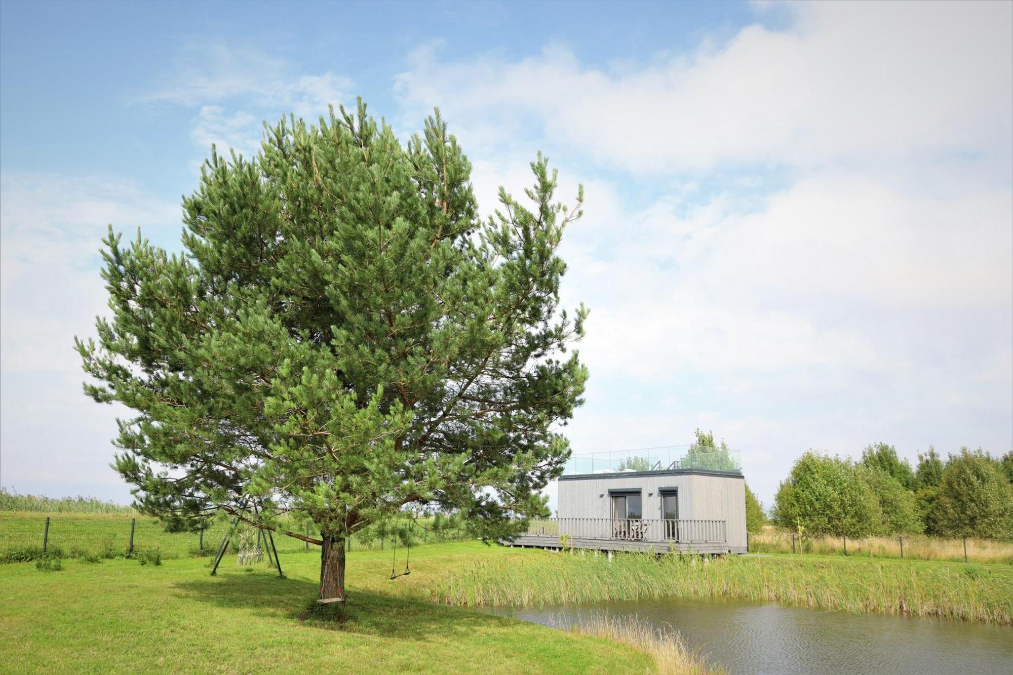 Stovyklaviete Pauksciu Takas Villa Svencele Buitenkant foto